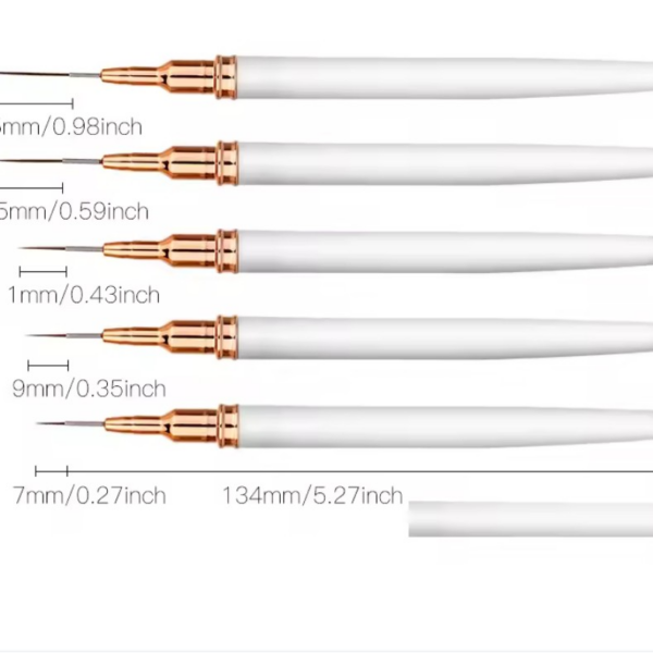 Nail Art Brush Set (5-piece)